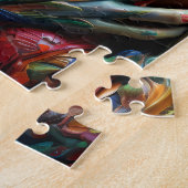 母子 ジグソーパズル (側面)