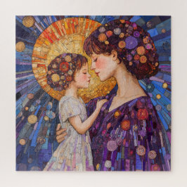 母子 ジグソーパズル