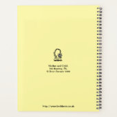 母子 プランナー手帳 (裏面)