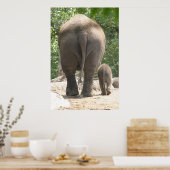 母子 ポスター (キッチン)