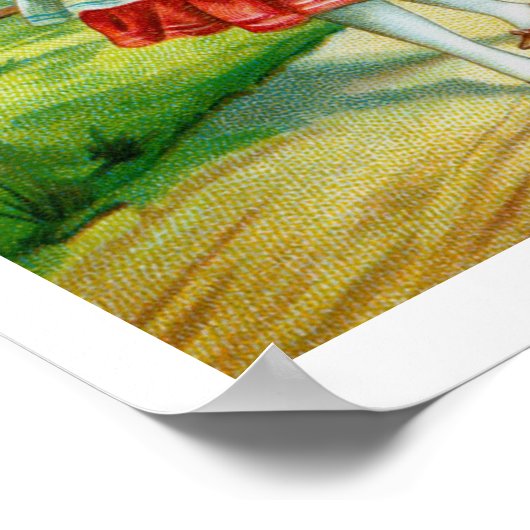 母子 ポスター (角)