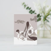 母子 ポストカード (スタンド正面)