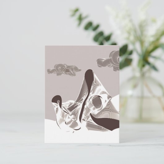 母子 ポストカード (スタンド正面)