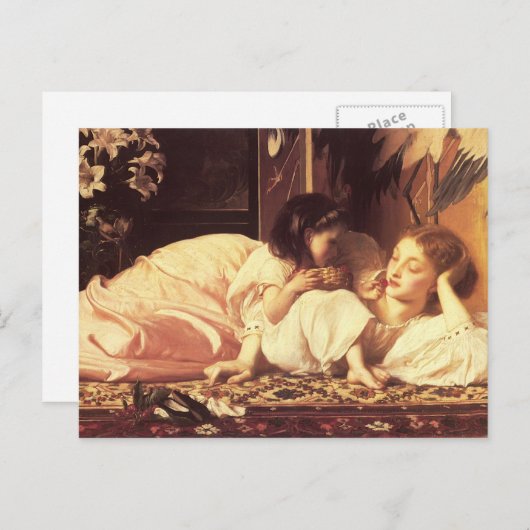 母子 ポストカード (正面/裏面)