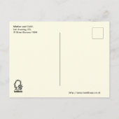 母子 ポストカード (裏面)