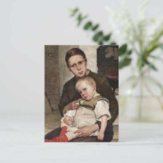 母子 ポストカード (スタンド正面)