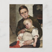 母子 ポストカード (正面)