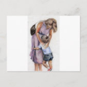 母子 ポストカード (正面)