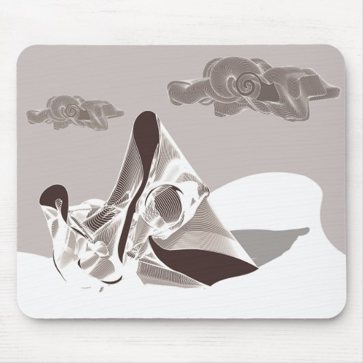 母子 マウスパッド (正面)