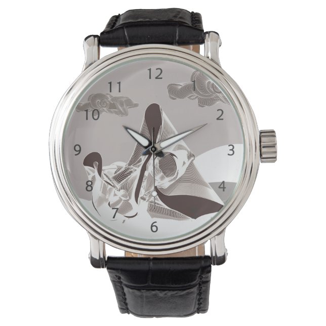 母子 腕時計 (正面)