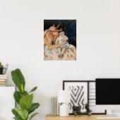 母子， 1890年代 ポスター (ホームオフィス)