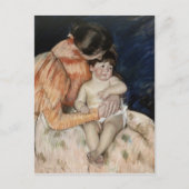 母子， 1890年代 ポストカード (正面)