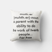 母定義 クッション (正面)