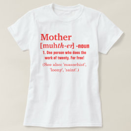 母定義 Tシャツ
