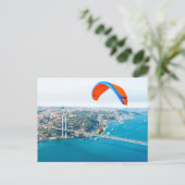 母岩の上飛んでいるのパモトルのパイロット ポストカード (スタンド正面)