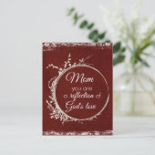 母引用文：神の愛の反映 ポストカード (スタンド正面)