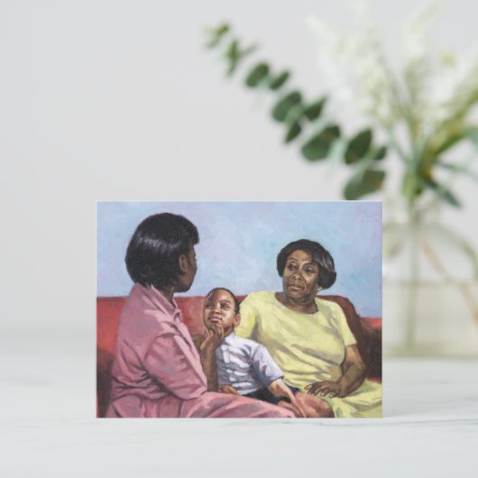 母強度2001 ポストカード (スタンド正面)