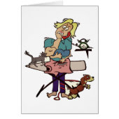 母忙しは全てができるZSSG母のデイカード (正面)