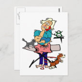 母忙し母の日， ZSSG ポストカード (正面/裏面)