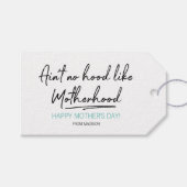 母性のようなフードなし母の日ギフトラベル ギフトタグ (正面(横))