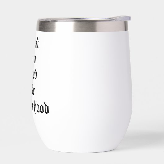 母性のようなフードは無い (左面)