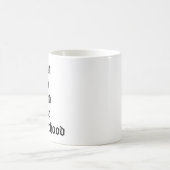 母性のようなフードは無い コーヒーマグカップ (中央)