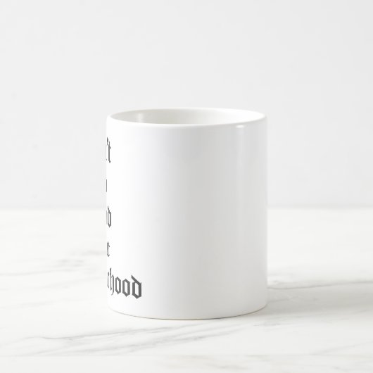 母性のようなフードは無い コーヒーマグカップ (中央)