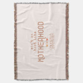 母性のようなフードは無い スローブランケット (正面縦)