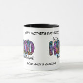 母性のようなフードは無い マグカップ (中央)