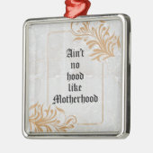 母性のようなフードは無い メタルオーナメント (左)