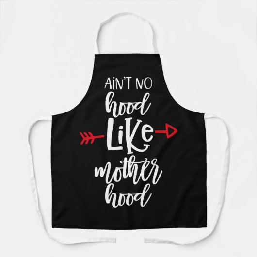 母性のような頭巾はない エプロン (正面)