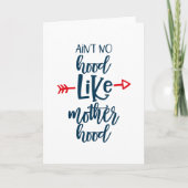 母性のような頭巾はない カード (正面)