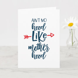 母性のような頭巾はない カード