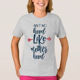 母性のような頭巾はない Tシャツ