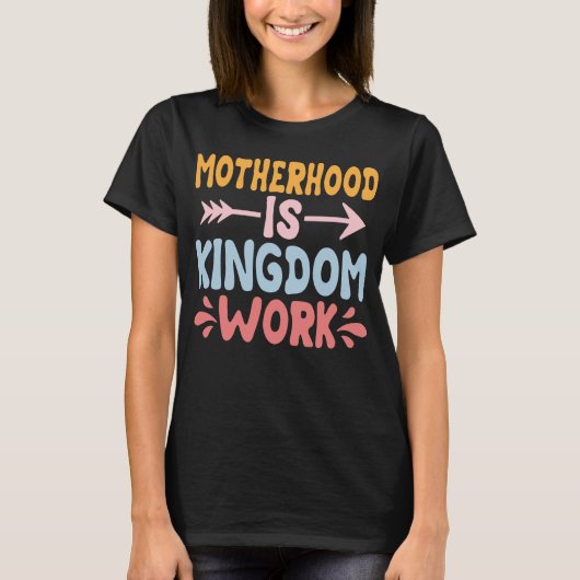 母性は王国の業 Tシャツ (正面)