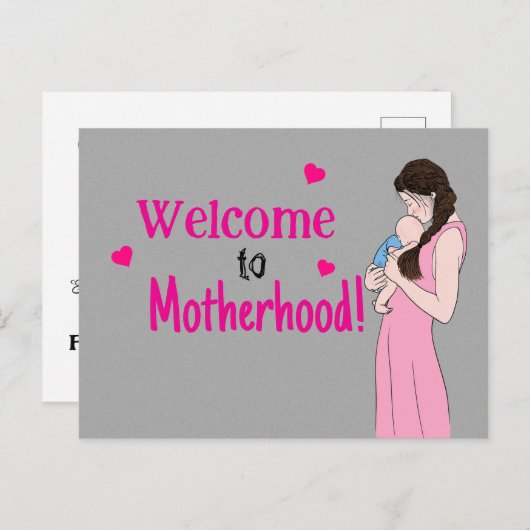 母性へようこそ ポストカード (正面/裏面)