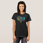 母性を介したWTFママのユーモア母サルカス Tシャツ (正面フル)