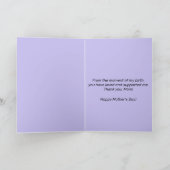 母性オリジナルアートマザーズデイカード カード (内部)