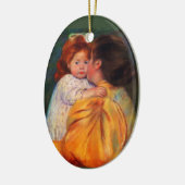 母性キス セラミックオーナメント (左)