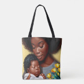 母性トートバッグの喜び トートバッグ (裏面)