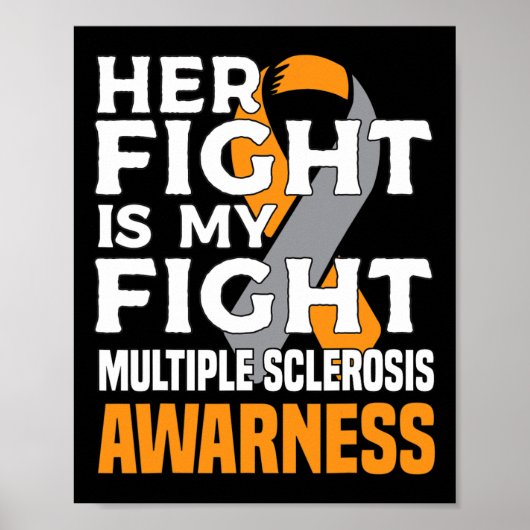 母性多発性硬化症認識度女性Ms ポスター (正面)