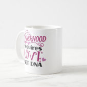 母性愛のステップお母さんのコーヒー・マグの義母のギフト コーヒーマグカップ (正面左)