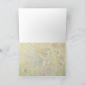 母性愛の妖精の母およびベビーのファンタジーの芸術 カード (内部)