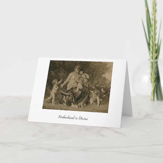母性愛は神です カード (正面)