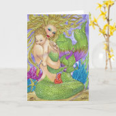 母性愛 カード (黄色い花)