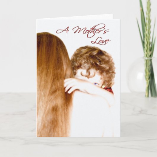 母性愛 カード (正面)