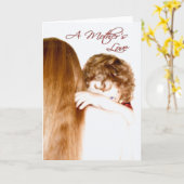 母性愛 カード (黄色い花)