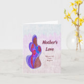 母性愛 カード (黄色い花)