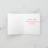 母性愛… シーズンカード (内部)