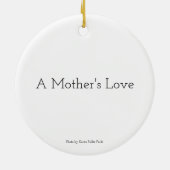 母性愛 セラミックオーナメント (裏面)